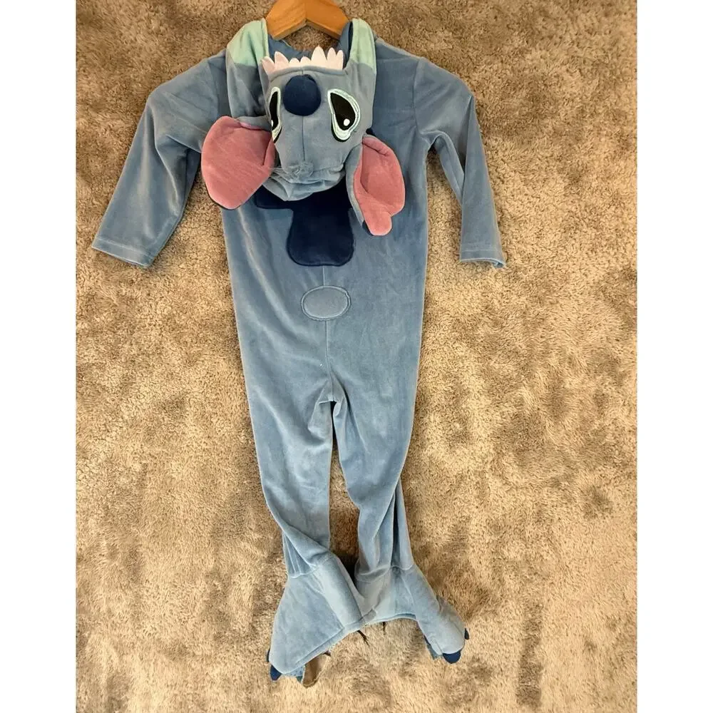Disney Spirit Halloween Lilo Stitch Costume One Piece Toddler 3T 4T 3 4 Dressup